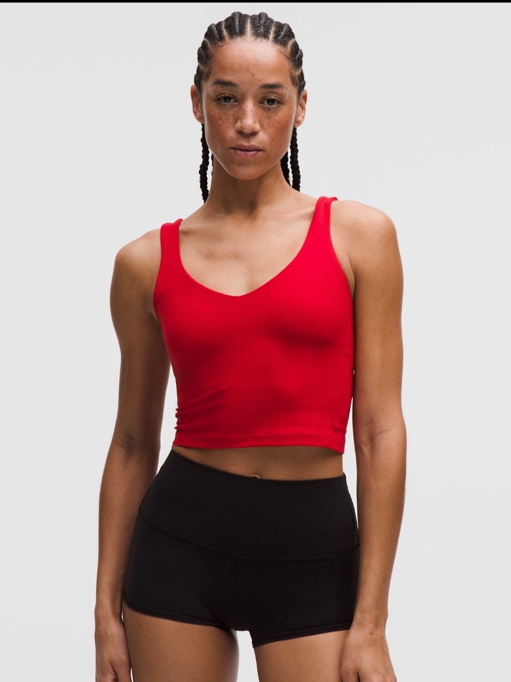 Lululemon Align Tank Top A/B Cup Oxford Red